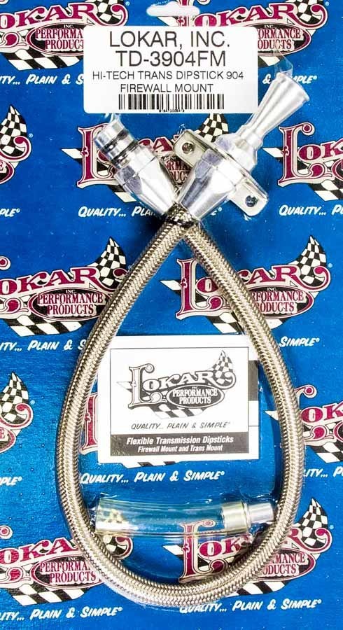 Lokar Hi-Tech Trans Dipstick Chry. 904 Firewall Mt. MPN LOKTD-3904FM