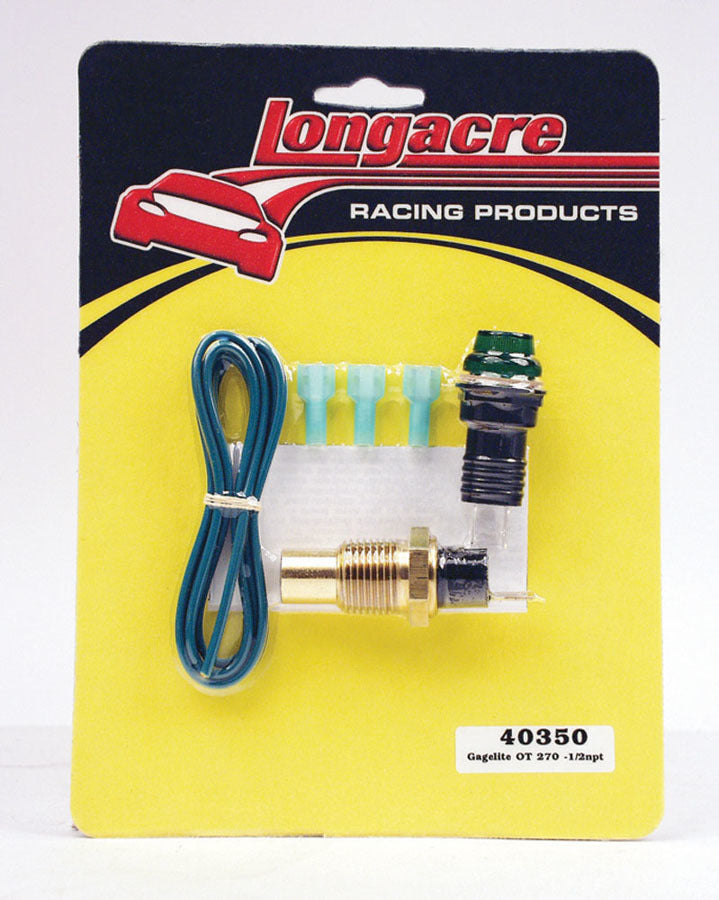 LONGACRE Gagelite Kit O/T 1/2in. NPT 270 Deg LON52-40350