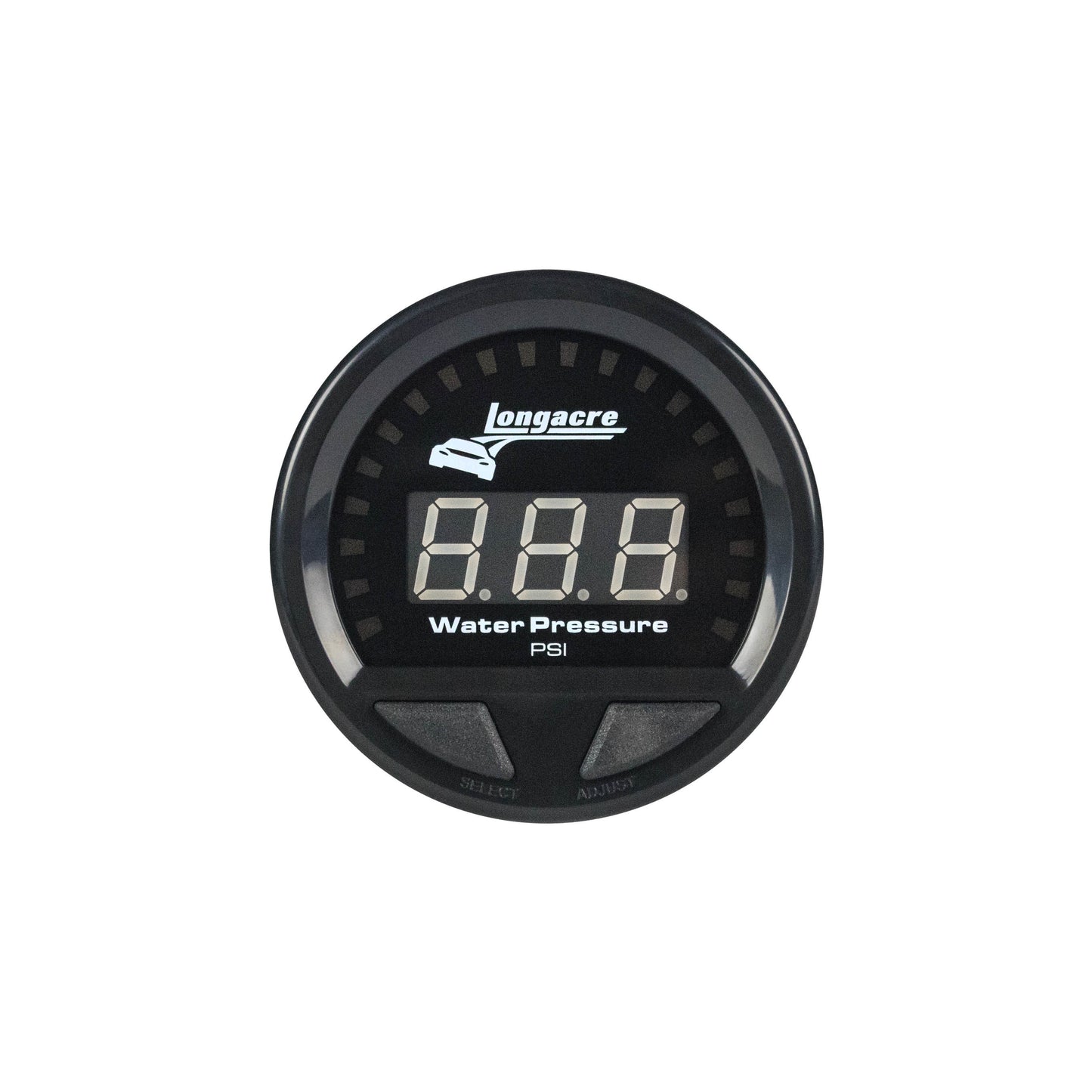 LONGACRE Waterproof LED Water Pressure Gauge 0-60psi LON52-46864