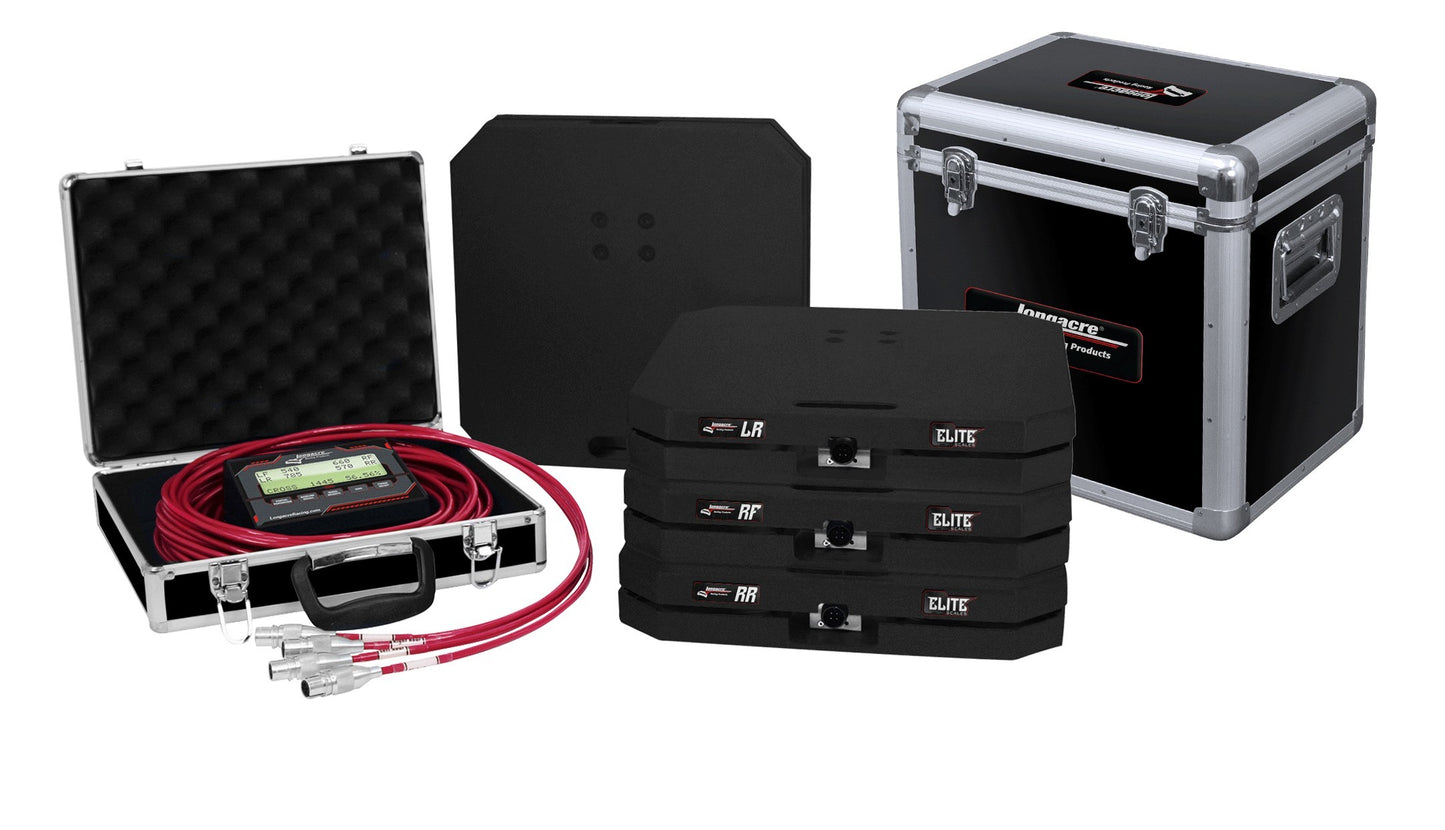 LONGACRE Scale Set Elite Wired 15in Pads 1500lbs LON52-82593