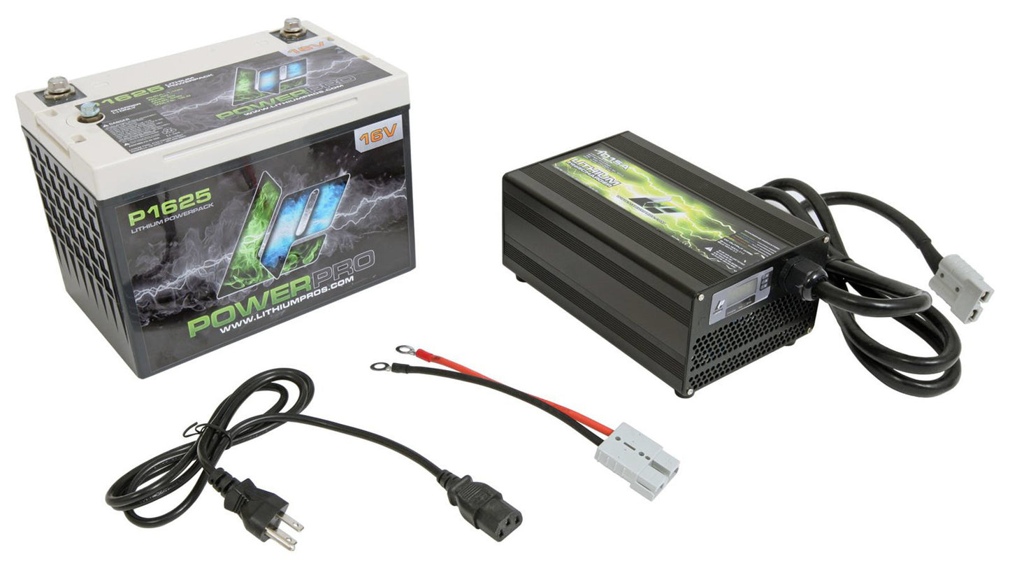 Lithium Pros Lithium-Ion Power Pack 16V Battery w/Charger MPN LPBP1625CK