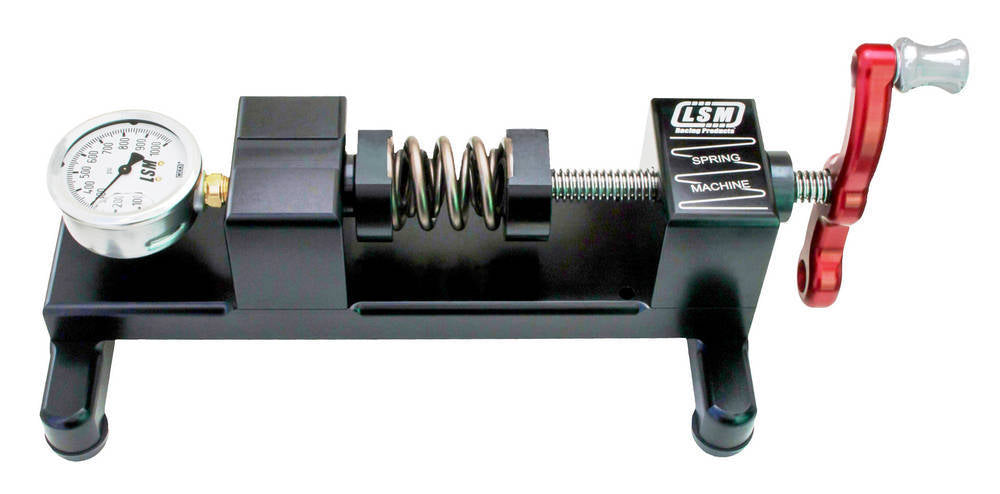 Lsm Racing Products Bench Top Valve Spring Tester w/0-600# Gauge MPN LSMSM-600