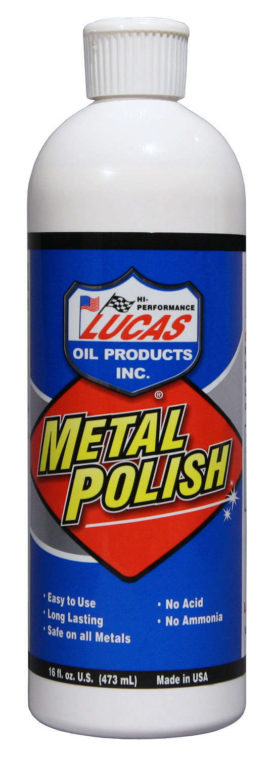 LUCAS OIL Metal Polish 12x16oz LUC10155-12