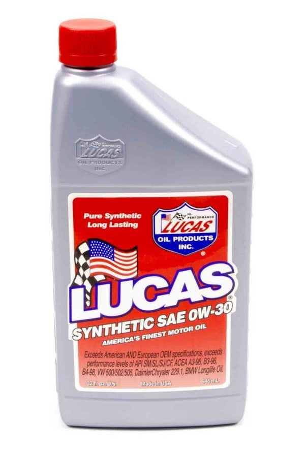 LUCAS OIL Synthetic 0w30 Oil 1 Qt LUC10179