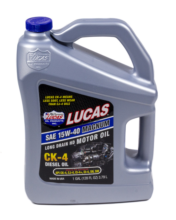 Lucas Oil SAE 15W40 Diesel Oil 1 Gallon MPN LUC10287