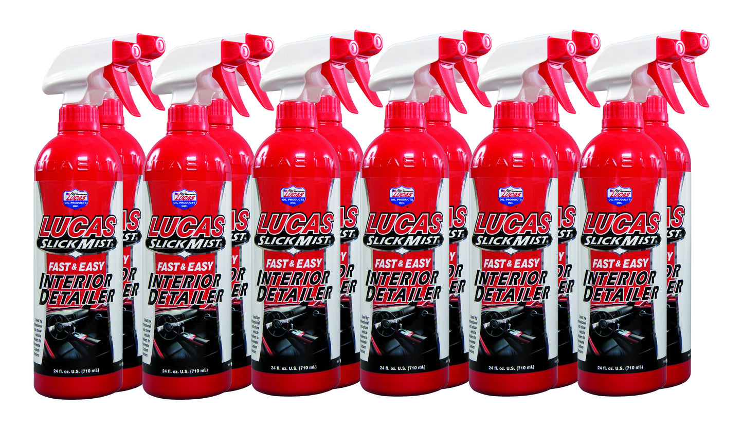 LUCAS OIL Slick Mist Interior Detailer 6x24oz LUC10514-6