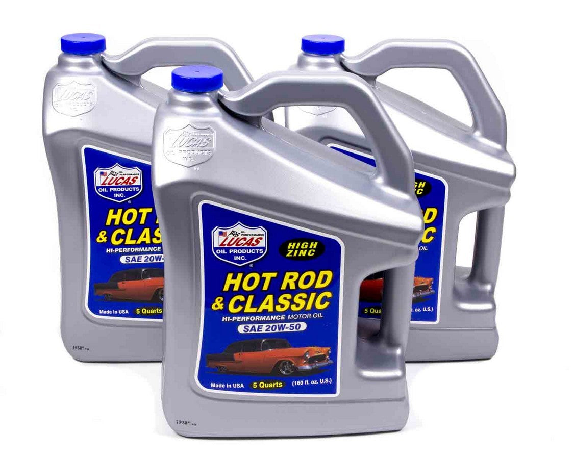 Lucas Oil 20w50 Petroleum Oil 3x5 Qt Jug MPN LUC10684-3