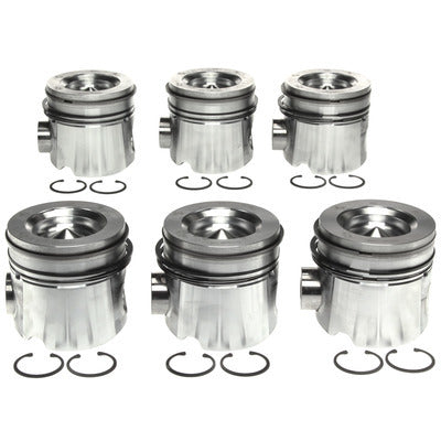 MAHLE ORIGINAL/CLEVITE Piston Set w/Rings Dodge Cummins 6pk M772243732WR