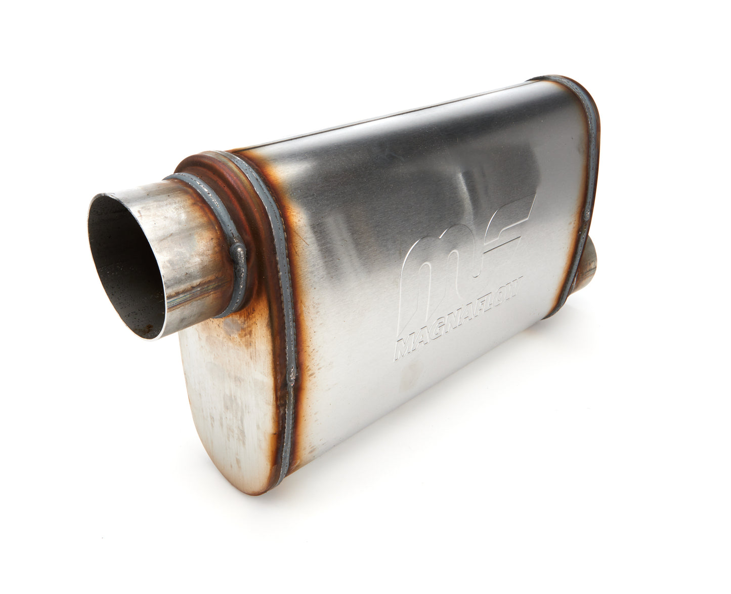 Magnaflow Perf Exhaust Stainless Steel Muffler 3in In/Out Offset/Offset MPN MAG11239 For Universal use