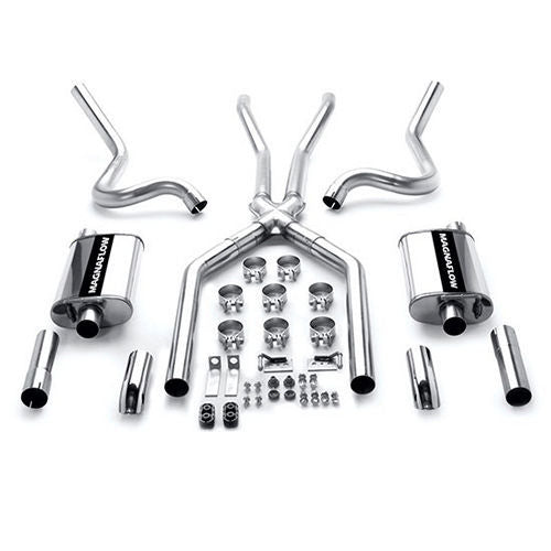 Magnaflow Perf Exhaust 64.5-66 Mustang V8 Dual Exhaust Kit MPN MAG15815 For Ford Mustang 1964-66