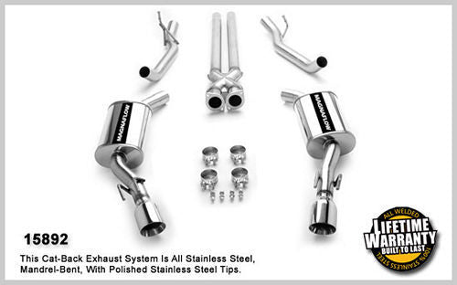 Magnaflow Perf Exhaust 05-06 Pontiac GTO 6.0L Cat Back Kit MPN MAG15892 For GM, Pontiac LS-Series, GTO 2005-06