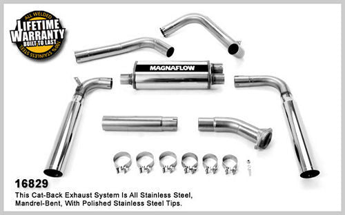 Magnaflow Perf Exhaust 83-92 Camaro 5.0/5.7L Cat Back Exhaust System -MAG16829