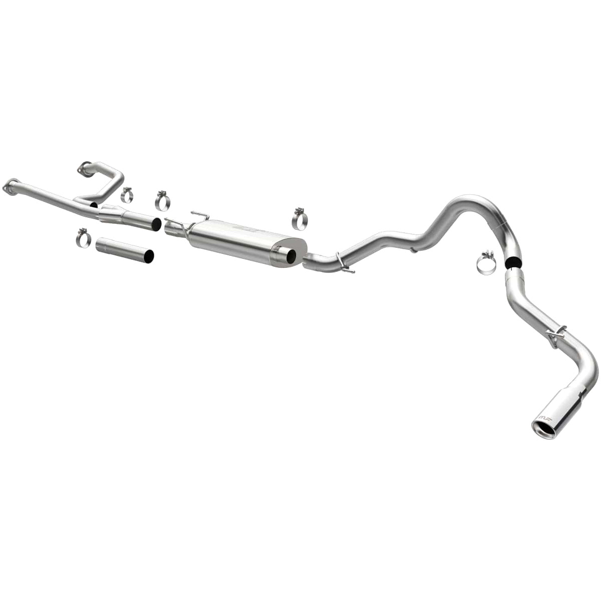Magnaflow Perf Exhaust 22- Toyota Tundra 3.5L Cat Back Exhaust System MPN MAG19601 For Toyota Fullsize Truck 2022-23