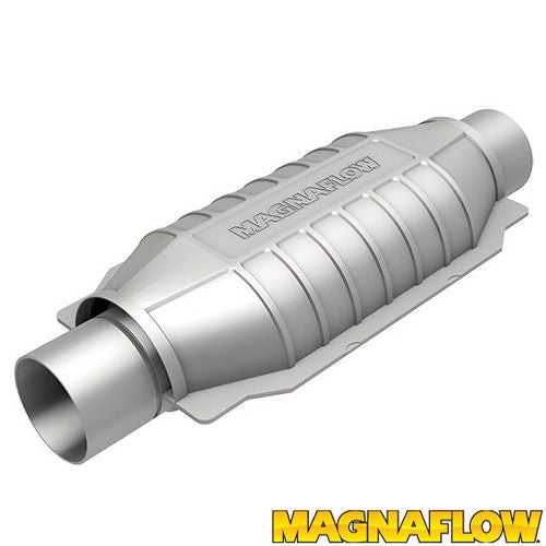 Magnaflow Perf Exhaust SS Cat Converter Oval Universal 2.50 In/Out -MAG94006