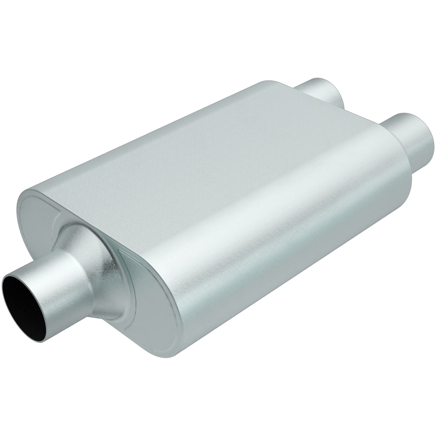 Magnaflow Perf Exhaust Rumble Aluminizd Muffler 3in Center/Dual 2.5 Out MPN MAGR20402 For Universal use