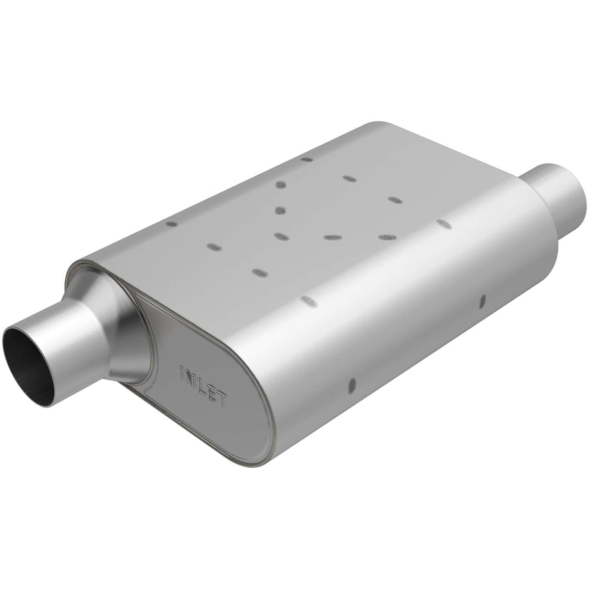 Magnaflow Perf Exhaust Rumble Stainless Muffler 2.5in Offset/Offset MPN MAGR32543 For Universal use
