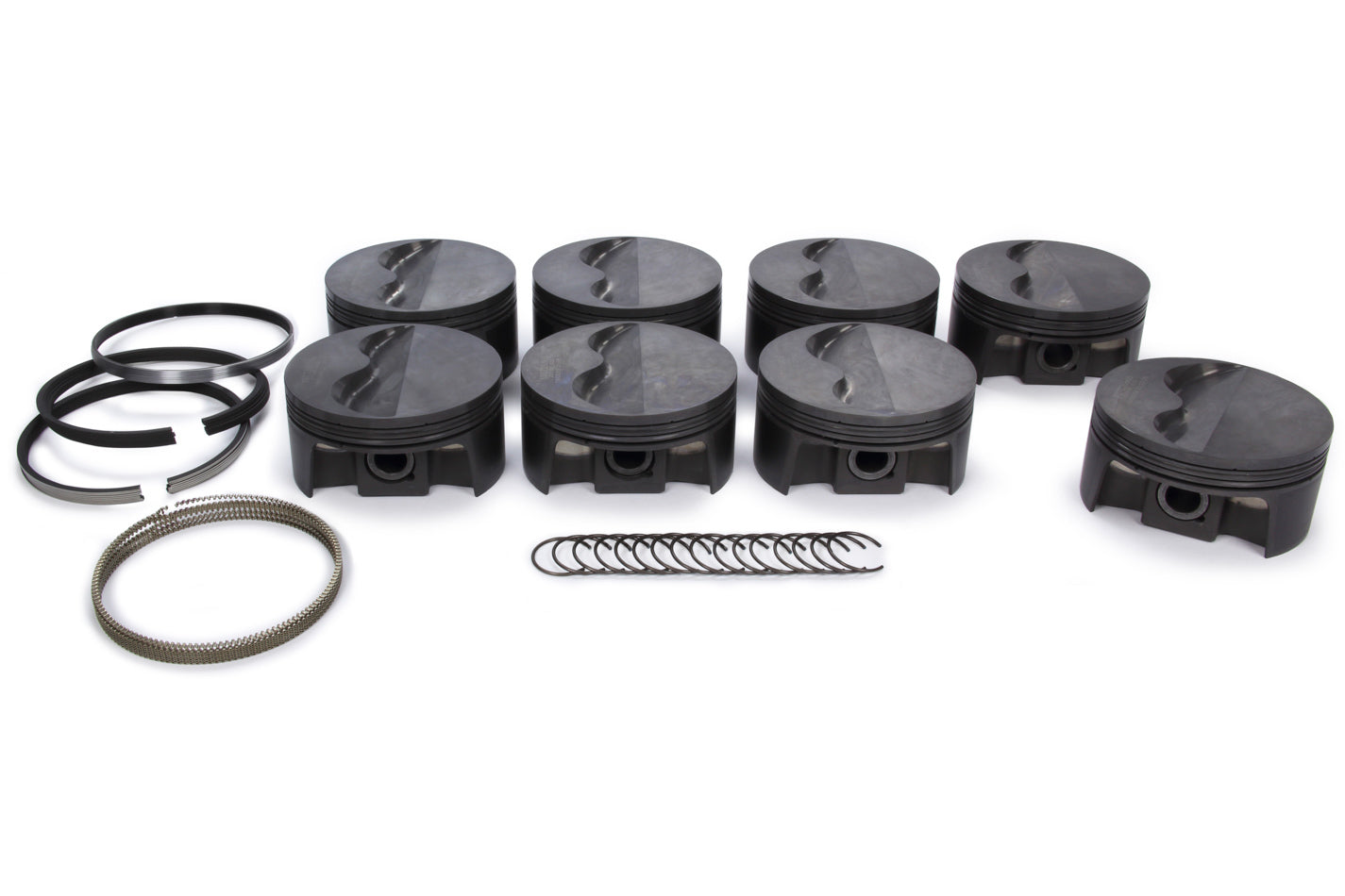 Mahle Pistons SBC PowerPak F/T Piston Set 4.060 Bore MPN MAH197726860 For Chevy