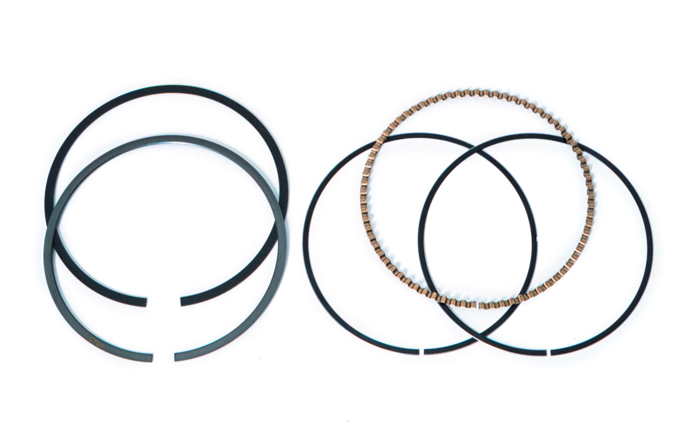 Mahle Pistons Single Piston Ring Set 4.155 Bore 1.0 1.0 2.0mm MPN MAH4160MS-112-1