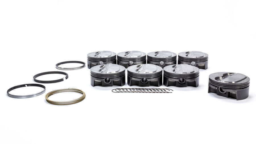 Mahle Pistons SBC PowerPak F/T Piston Set 4.125 Bore MPN MAH930208825 For Chevy
