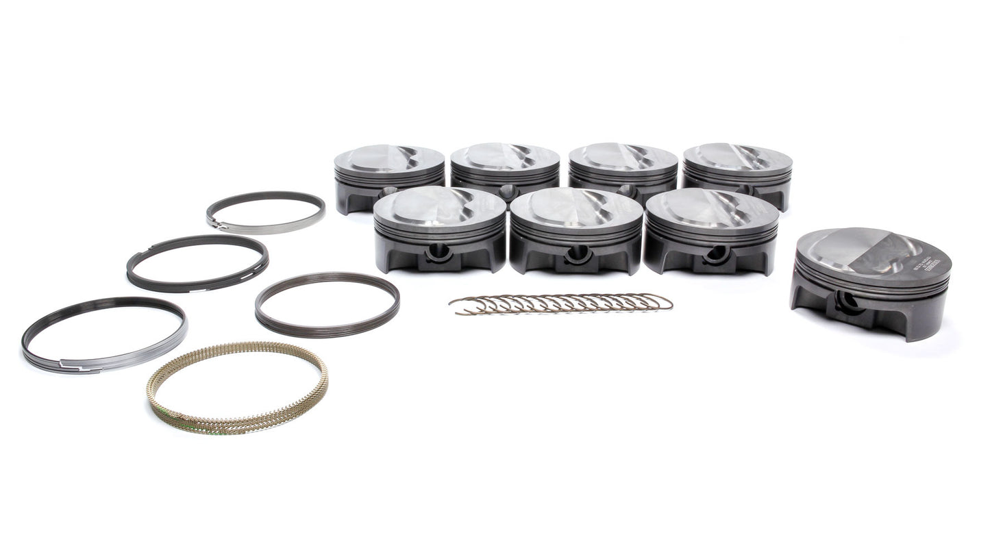 Mahle Pistons SBC PowerPak Domed Piston Set 4.155 Bore MPN MAH930208855 For Chevy