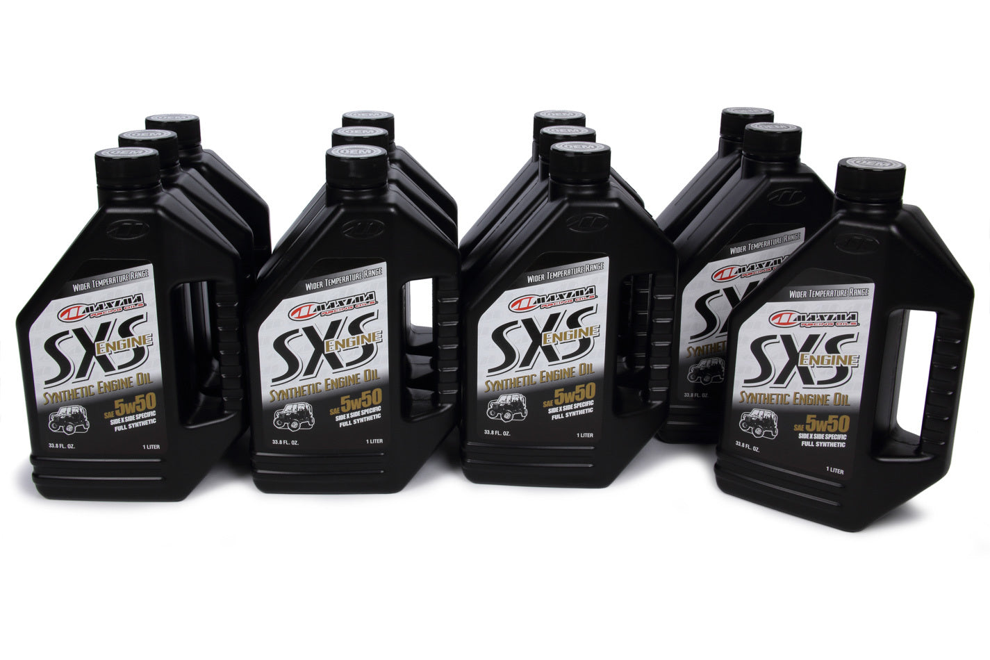 Maxima Racing Oils SXS Engine Full Syntheti c 5w50 Case 12 x 1 Liter MPN MAX30-18901