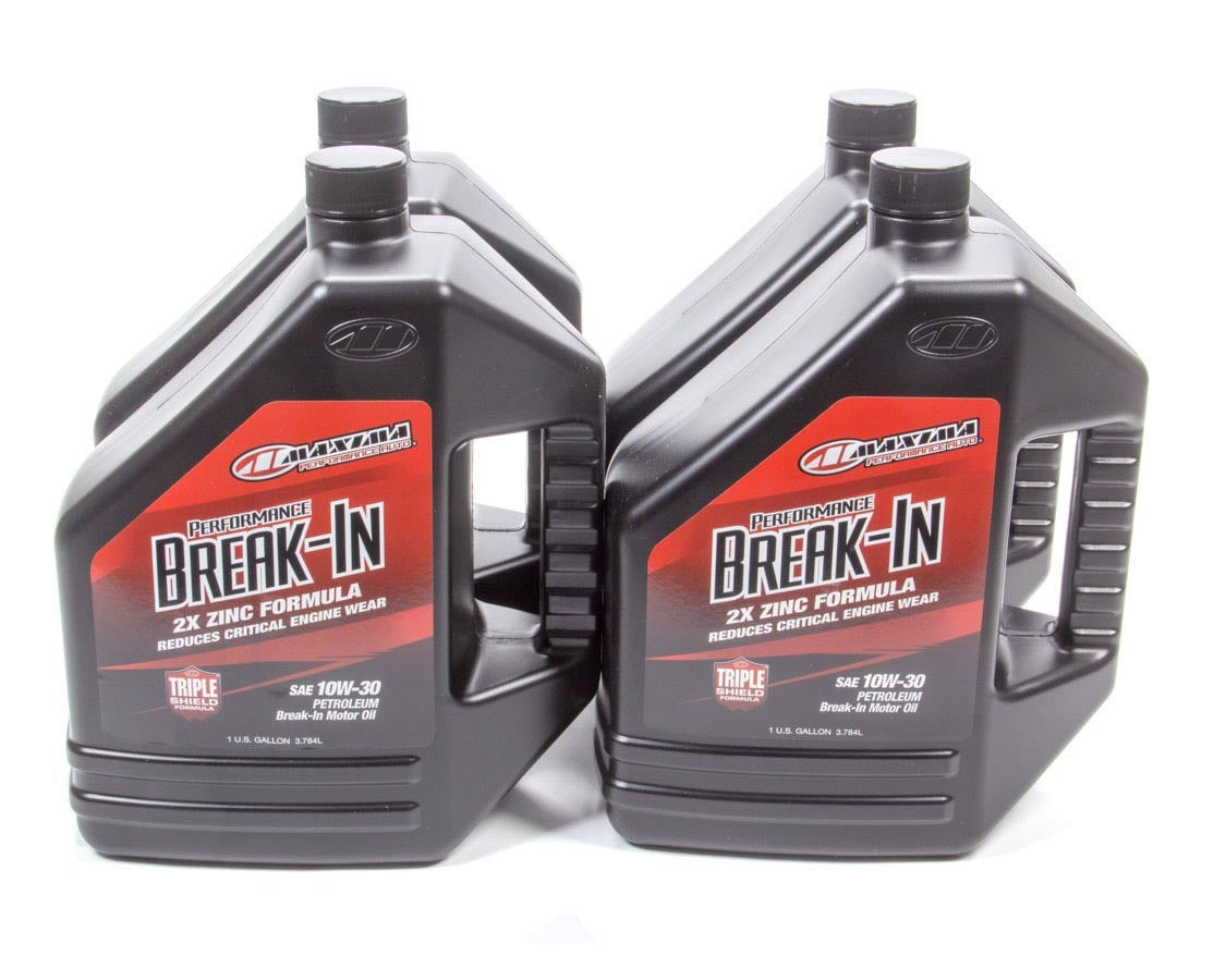 Maxima Racing Oils 10w30 Break-In Oil Case 4x1 Gallon MPN MAX39-109128
