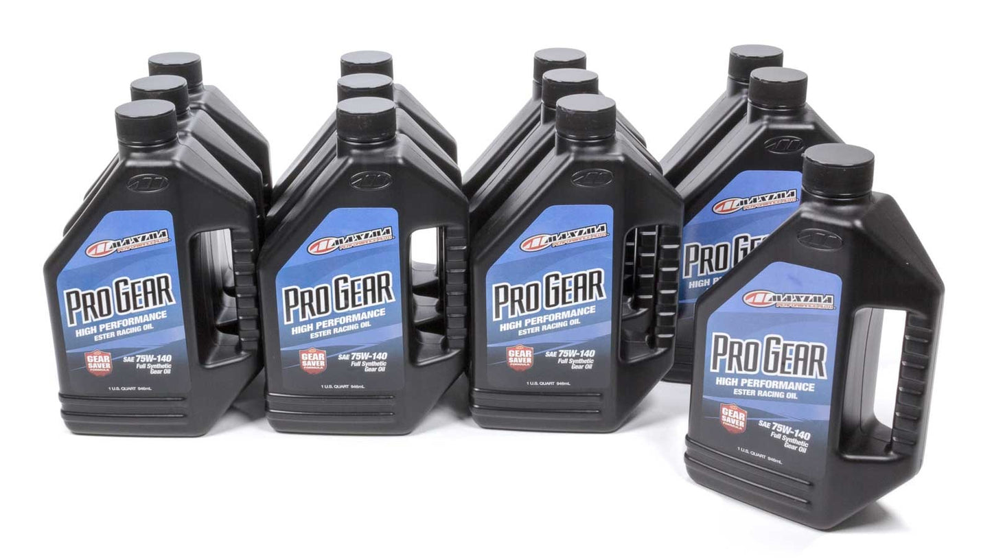 Maxima Racing Oils 75w140 Pro Gear Oil Case 12x1 Quart MPN MAX49-45901