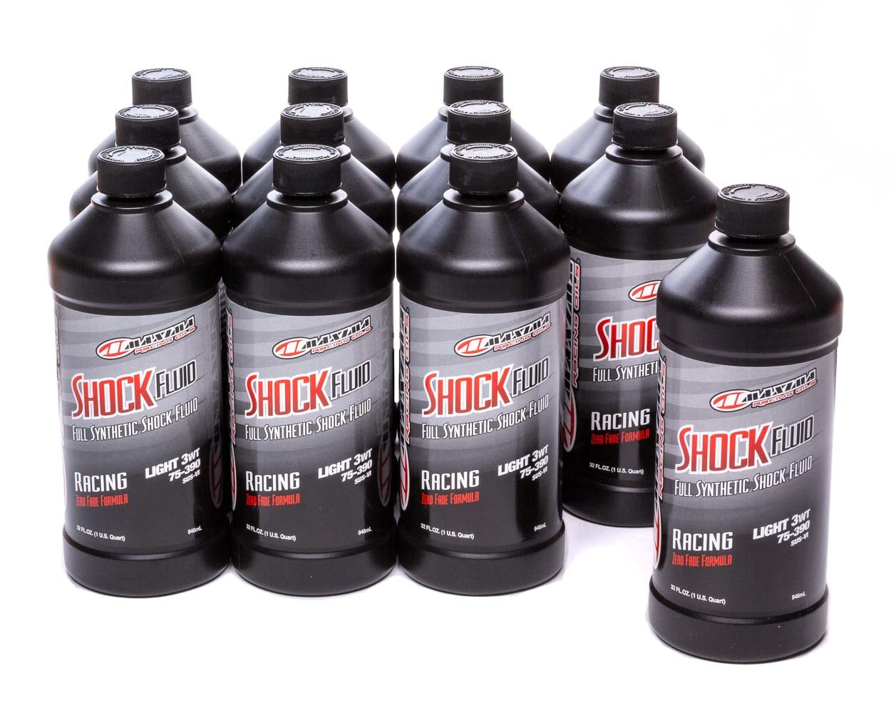 MAXIMA RACING OILS 3w Racing Shock Oil Case 12 x 32oz Bottles MAX50-57901