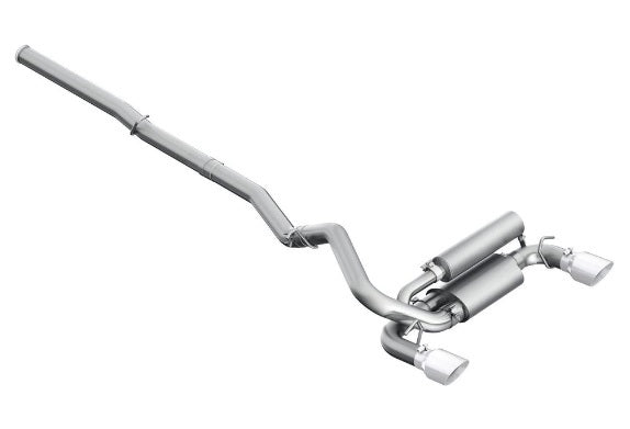 Mbrp, Inc 16-UP Ford Focus RS 3in Cat Back Dual Outlet MPN MBRS4203409 For Ford Focus 2016-18