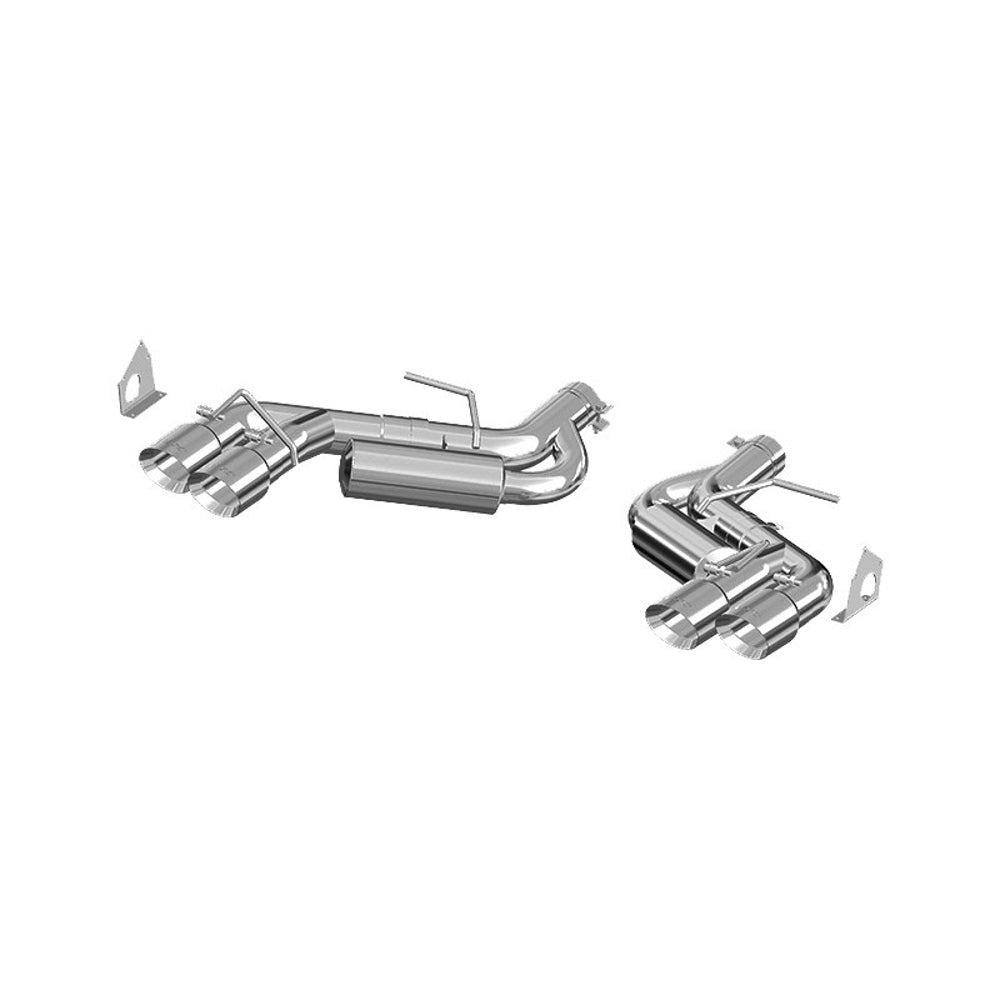 MBRP, INC 16- Camaro 6.2L Axle Back Exhaust Quad Tip MBRS7036AL