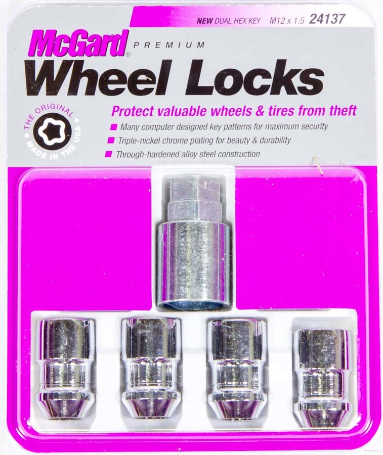 MCGARD WHEEL LOCK 12MM x 1.50 CONICAL SEAT (4) MCG24137