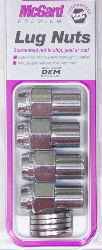 MCGARD LUG NUT 7/16 STD SHANK (4) MCG61001