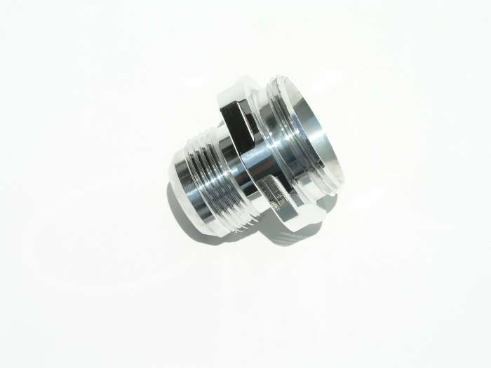 MEZIERE #16 AN Water Neck Fitting - Polished MEZWN0040U