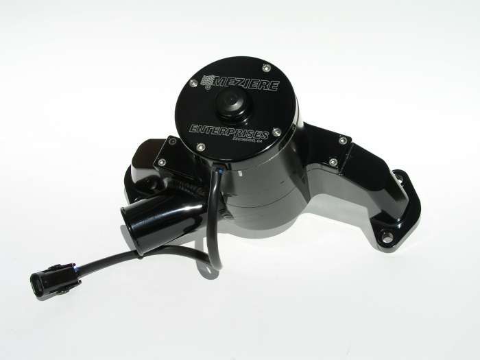 MEZIERE BBC Billet Electric W/P - Hi-Flow - Black MEZWP300S