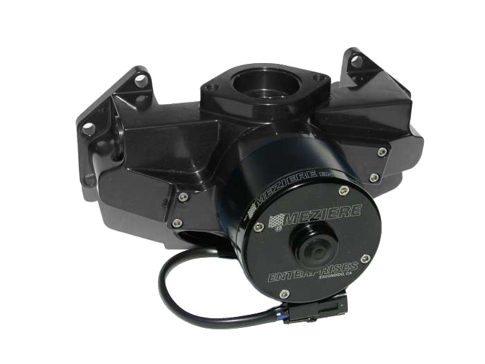 MEZIERE BBM Billet Electric W/P Hi-Flow - Black MEZWP306S