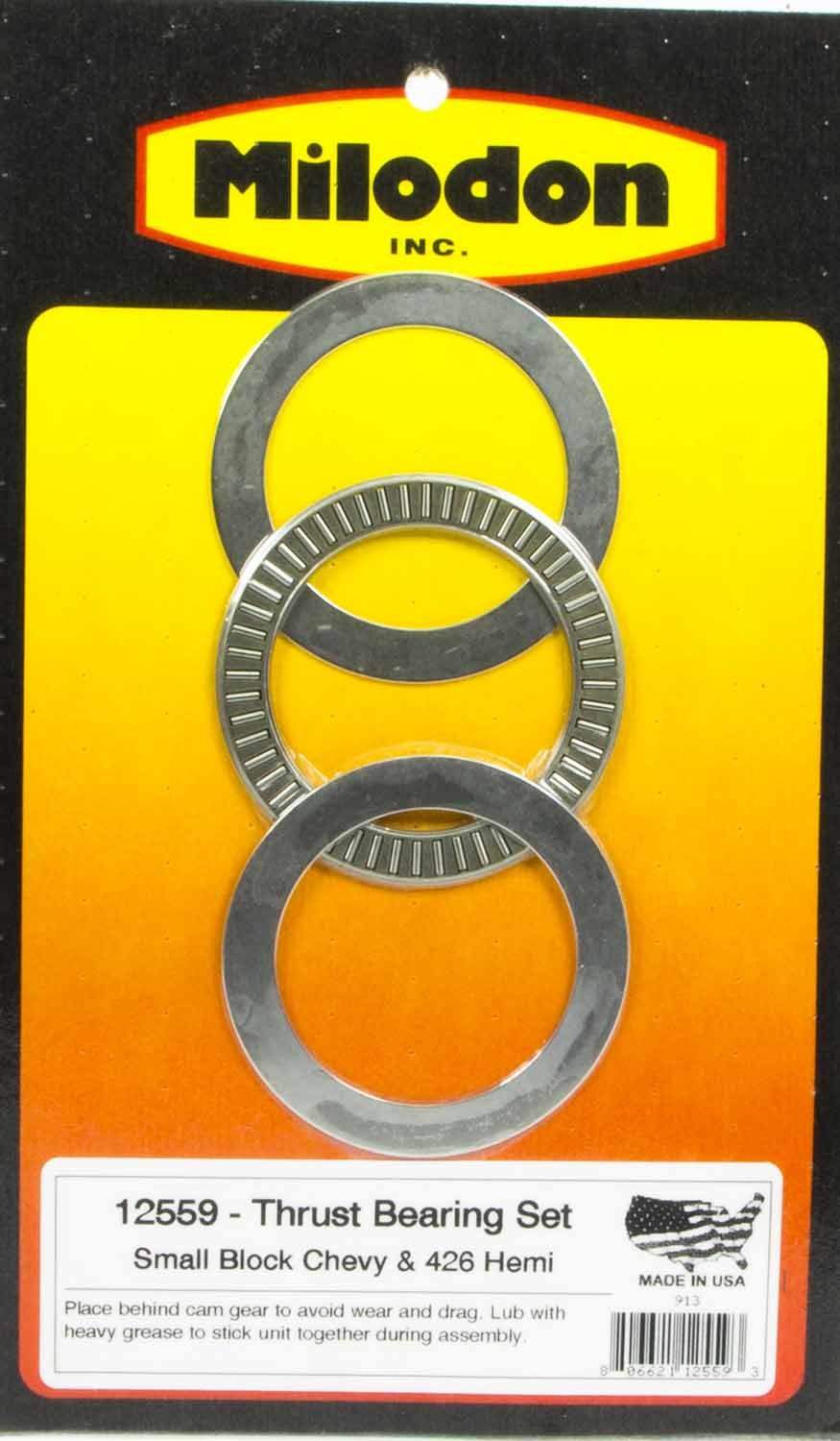 Milodon Thrust Bearing Kit MPN MIL12559 For Chevy