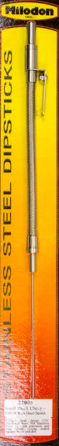 MILODON SBC S/S Engine Dipstick MIL22005