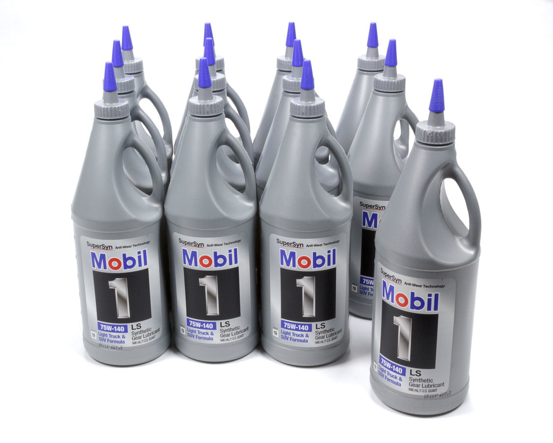 MOBIL 1 75w140 Gear Lube Case 12x1 Qt MOB102490