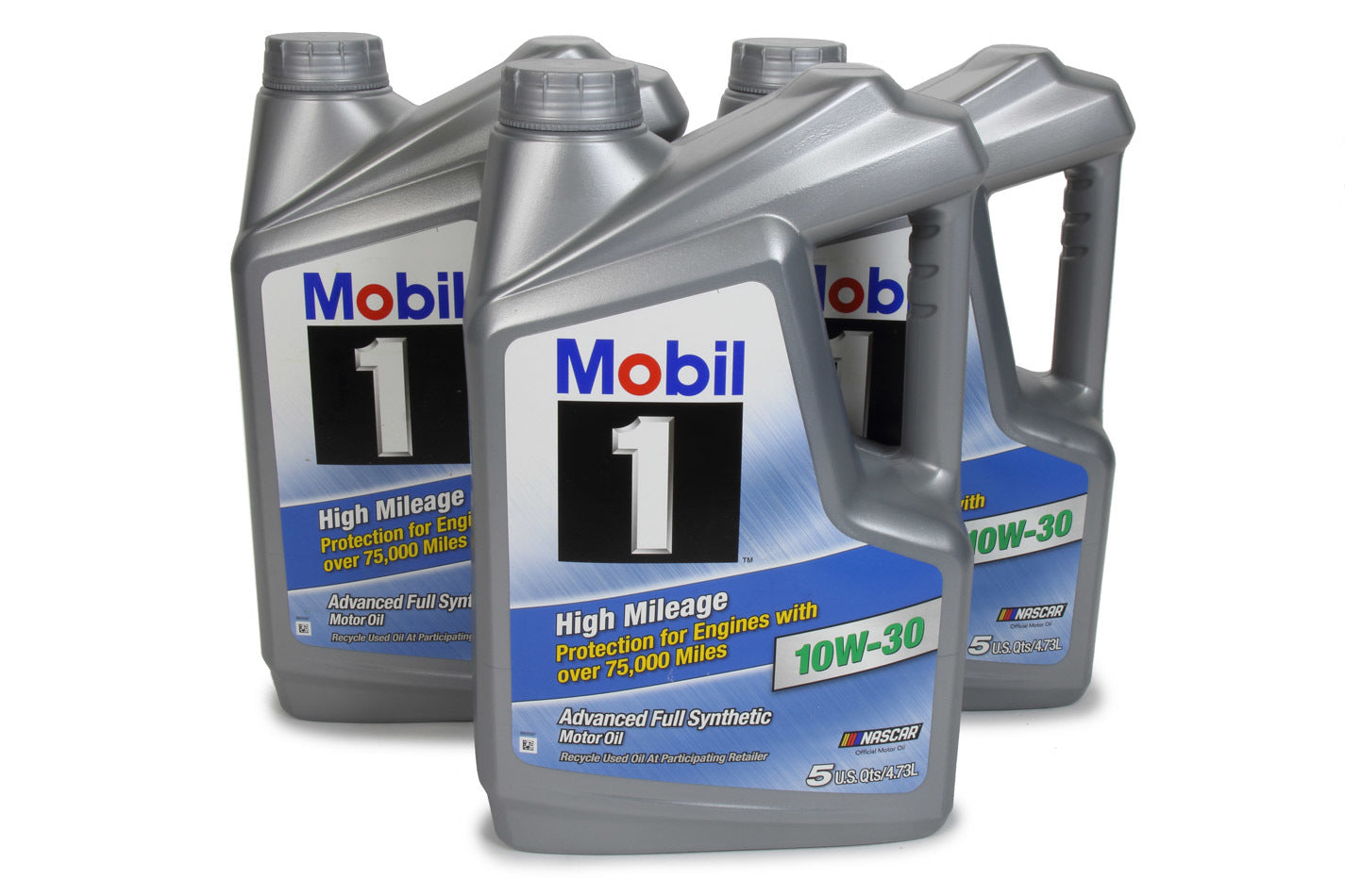 Mobil 1 10w30 High Mileage Oil Case 3x5 Qt Bottles MPN MOB120770