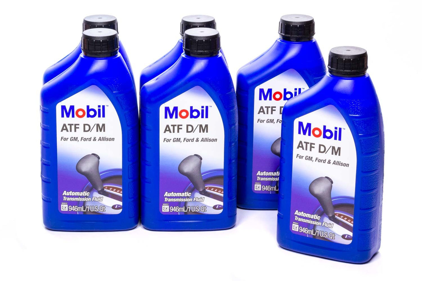 MOBIL 1 Automatic Transmission Fluid D/M Case 6x1 Qt. MOB123130