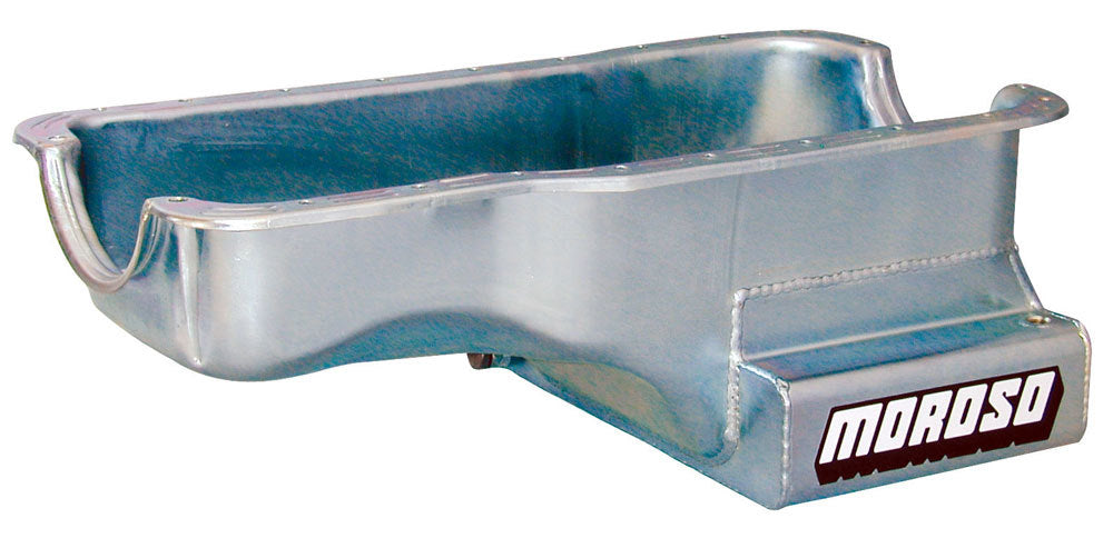 Moroso SBF 289-302 Front Sump Oil Pan w/Kick-Out- 7qt. MPN MOR20502 For Ford