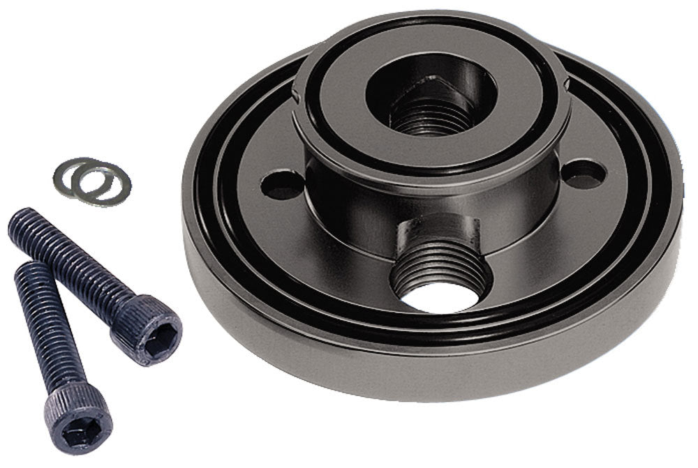 Moroso Oil Filter Block Off MPN MOR23782 For Chevy