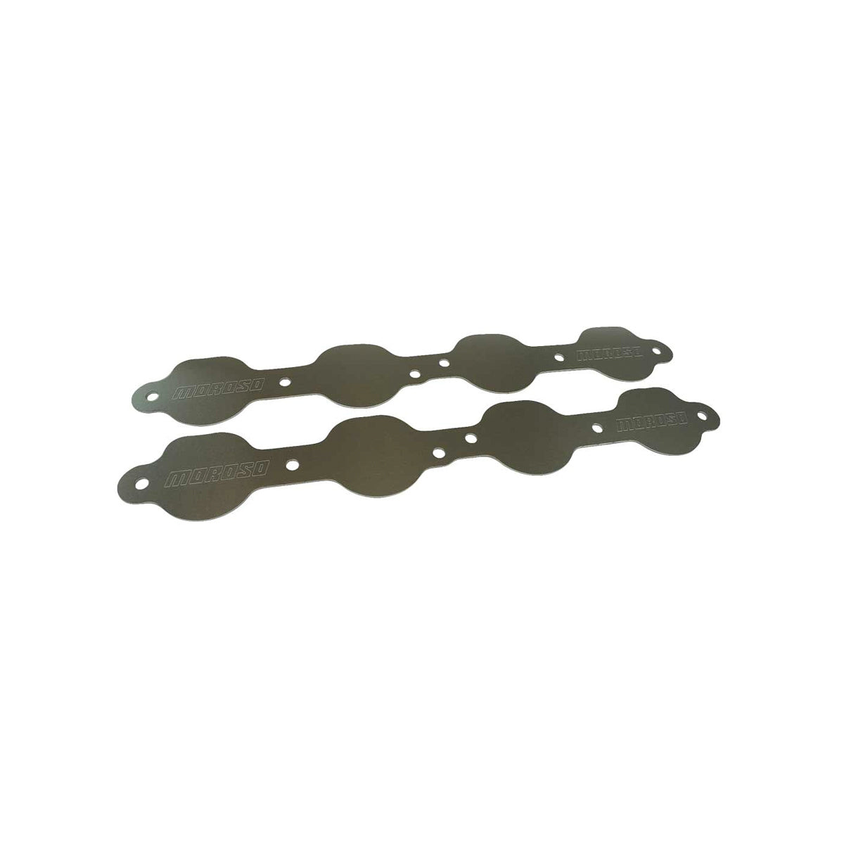 Moroso Storage Block Off Exh. Plates - GM LS MPN MOR25157 For GM LS-Series