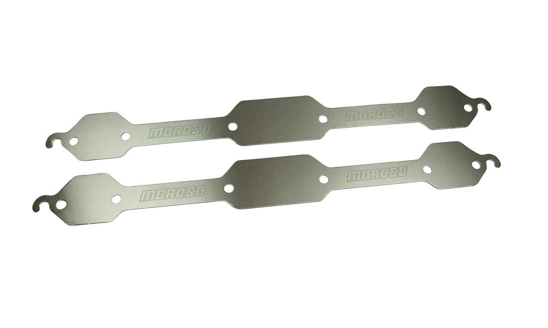 MOROSO Storage Block Off Exh. Plates - GM LT1 MOR25158