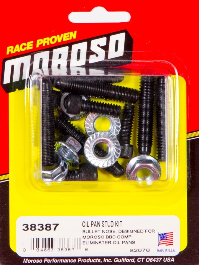 Moroso Bullet Nose Oil Pan Stud MPN MOR38387 For Chevy