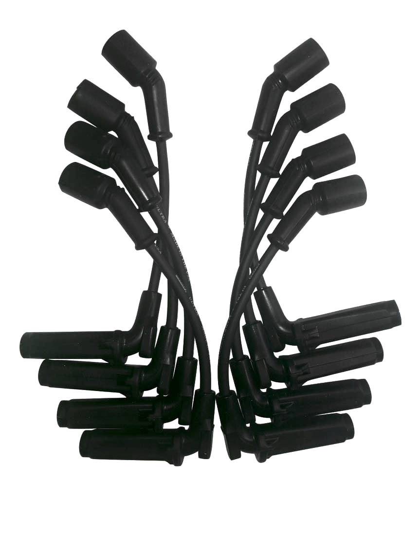 Moroso Ultra Plug Wire Set GM LS 9.75 Long Black MPN MOR51032 For GM LS-Series