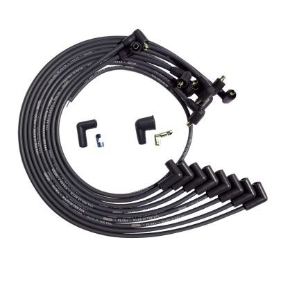 Moroso Ultra Plug Wire Set BBC Under V/C Black MPN MOR51044 For Chevy