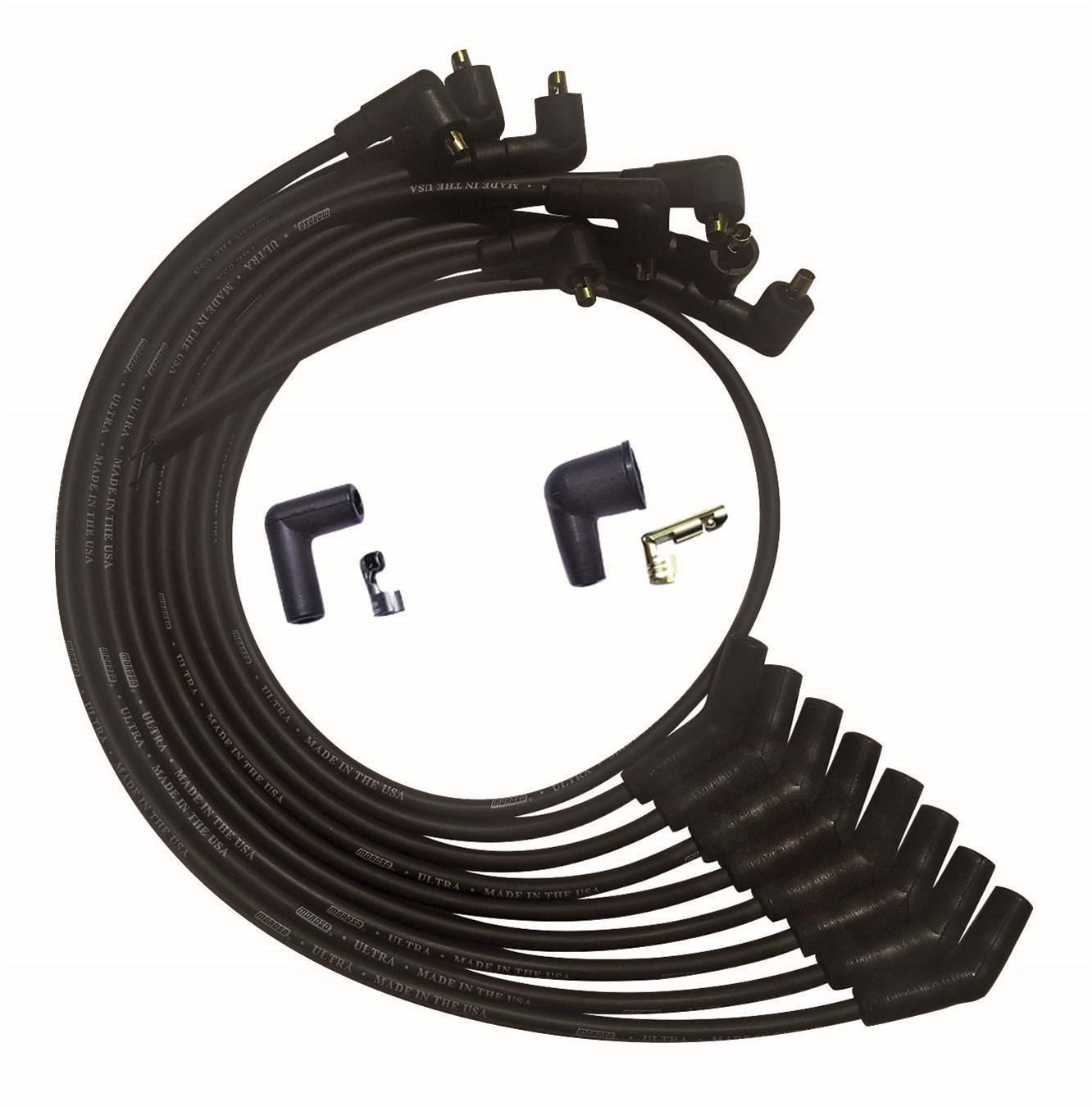 Moroso Ultra Plug Wire Set SBF 260-302 Black MPN MOR51071 For Ford