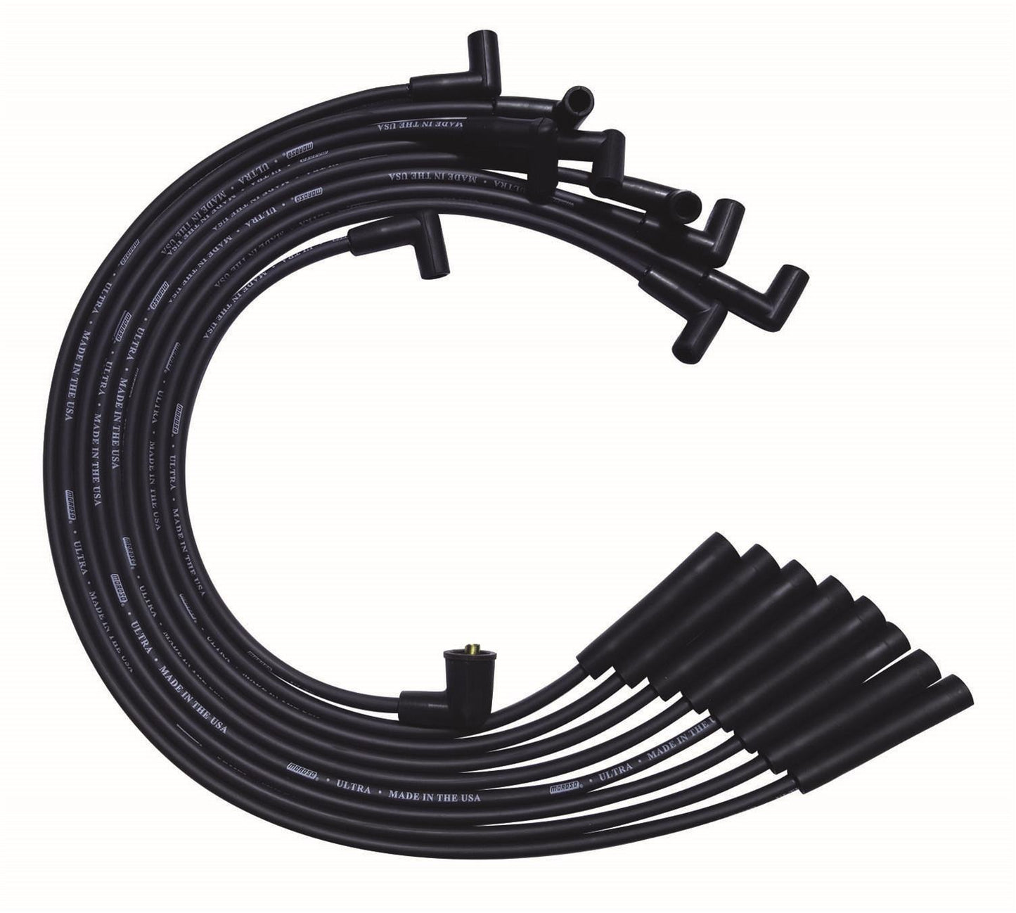 Moroso Ultra Plug Wire Set BBF Black MPN MOR51074 For Ford