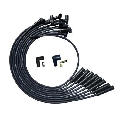 Moroso Ultra Plug Wire Set BBC Over V/C Black MPN MOR51540 For Chevy